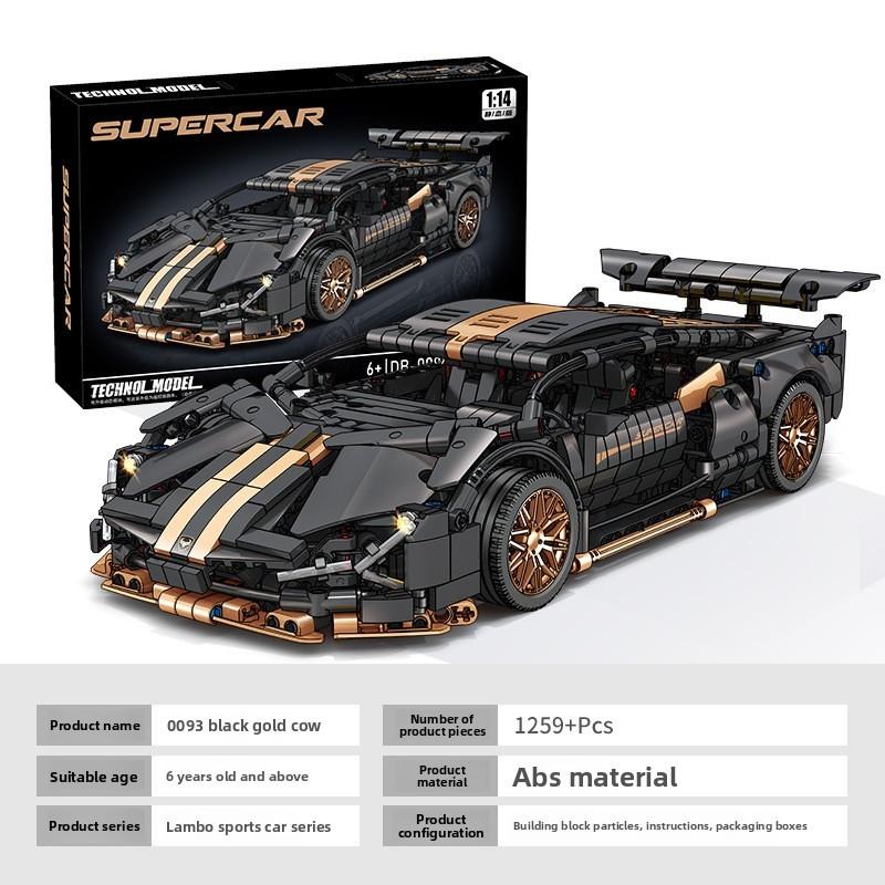Lamborghini Building Blocks Set With Diy Assembly For Collectors And Kids