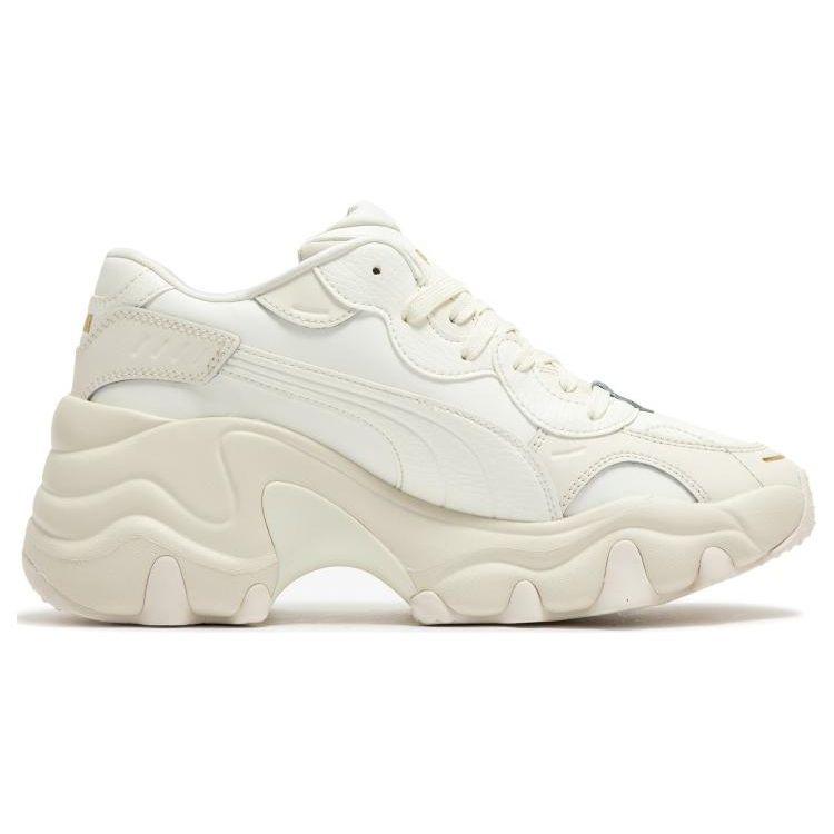 Puma Pulsar Wedge CN Heart - Frosted Ivory Women Sneakers Cream For-All-Time-Red Black 398674-01