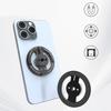 Strong Metal Magnetic Phone Tripod Mount Holder Works On 1/4 Thread And Cold Shoe Linkage For Camera Support