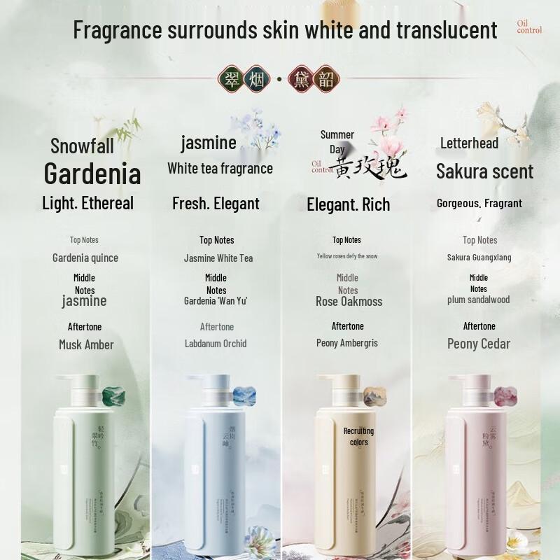 Xunyu 72-Hour Long-Lasting Fragrance Shower Gel