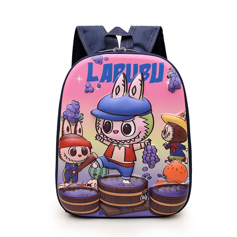 Adorable 3d Hard Shell Backpack For Kids Featuring Cartoon Characters Lightweight And Fun Design