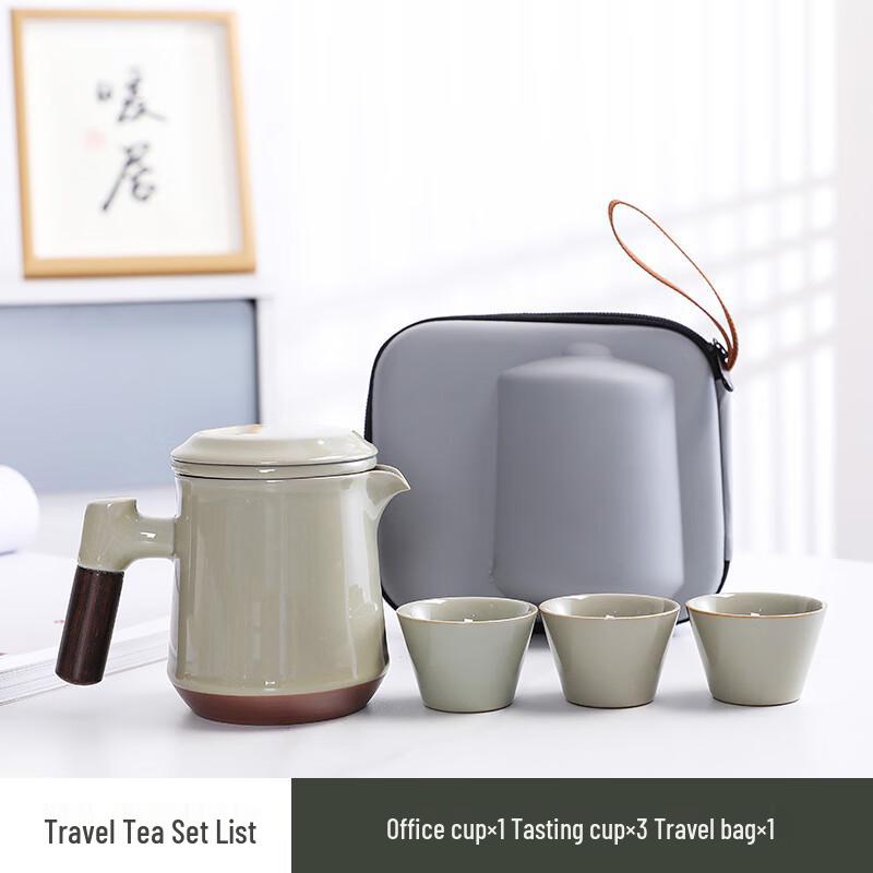 Naijiang Portable Ceramic Travel Tea Set