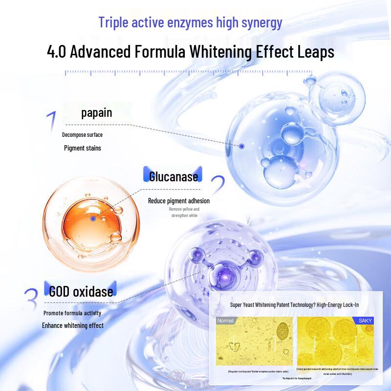 Shuke Whitening Enzyme Toothpaste - Star Sand Cherry Blossom