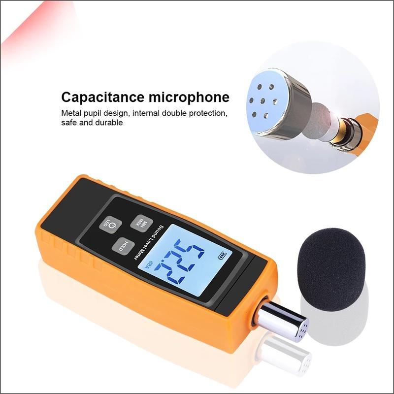Noise Measuring Instrument Db Meter 30~130dB Mini Audio Sound Level Meters Digital Decibel Meter