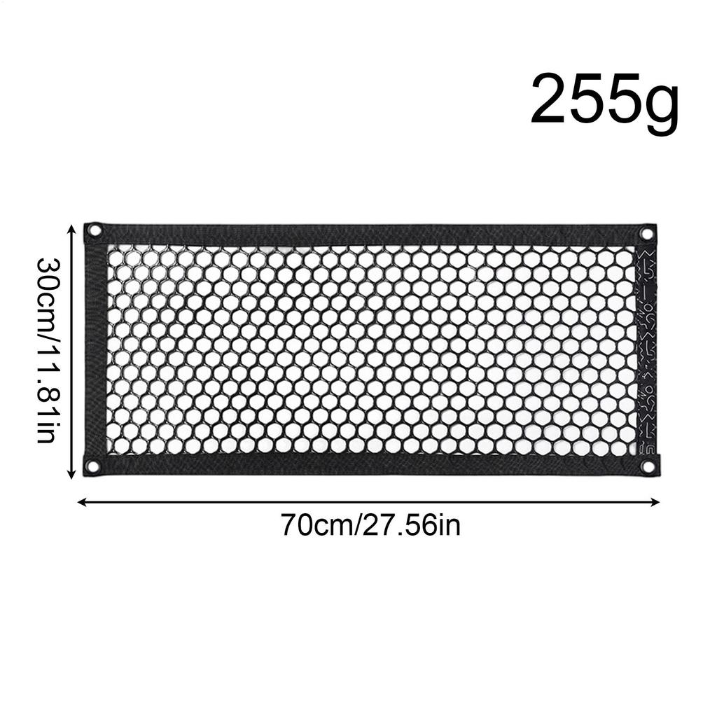 Automotive Cargo Nets Mesh Storage Carge Pouch For Car Vehicle Luggage Mesh Pouch For Truck SUV Pickup RV Van Sedan Offroad