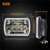 Headlamp Assembly for Chevy Express 1500 2500 3500 4500 Corvette Astro LED Headlight H6054