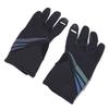 1 Pair Full Finger Cycling Gloves Valve Lining Non Slip Shock Absorption Racing Gloves for Men