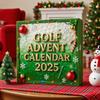Golf Hanging Decoration Advent Calendar 24 Days Countdown Christmas Festive Acrylic Cartoon Golf Hanging Ornament Golf Lovers Gifts