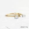 Manufacturer wholesale, simple geometric ring, zircon minimalist design ring for women, fashionable daily matching