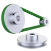 Fixing Grub Screws 6mm Width Belts Pulleys Aluminum Pulleys V-Groove Pulleys