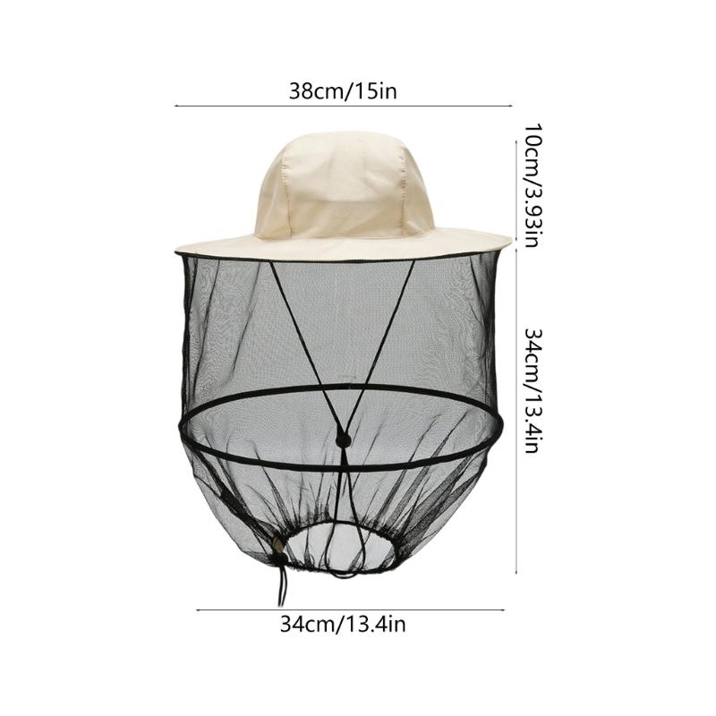 Beekeeper Costume Set Including 2 Beekeeping hat and Veil, 10 Wool Felt Beekeeping hat, 10 Round Double Sided Tape Beekeeper Helmet goggat Hats with
