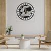 Stylish Metal Analog Wall Clock for Living Room, Bedroom, Office,Home and Hall | Antique Fancy Big Size Modern Wall Watch for Home Decor (60CM)