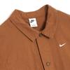 Nike Solid Color Large Pocket Polo Jacket Men Jackets Malt-Brown DQ5185-270