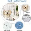 Curly-Haired Dog Shower Curtain - Watercolor Design, Washable Polyester, 12 Hooks, 70.8X70.8 Inches, Easy Installation