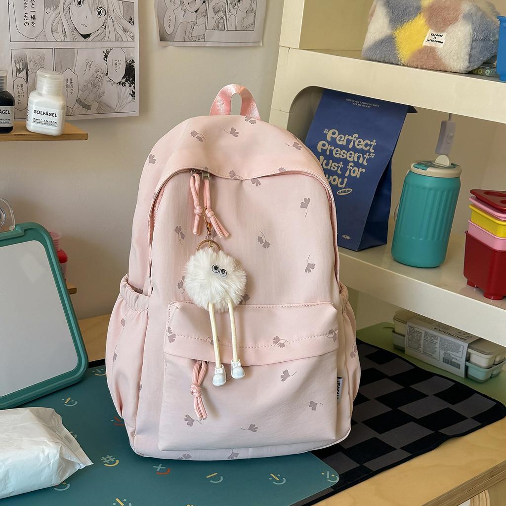 Schoolbag Large Capacity Commuter Backpack Girls 1011 New College Style Middle School Student Class Backpack Versatile Computer Bag