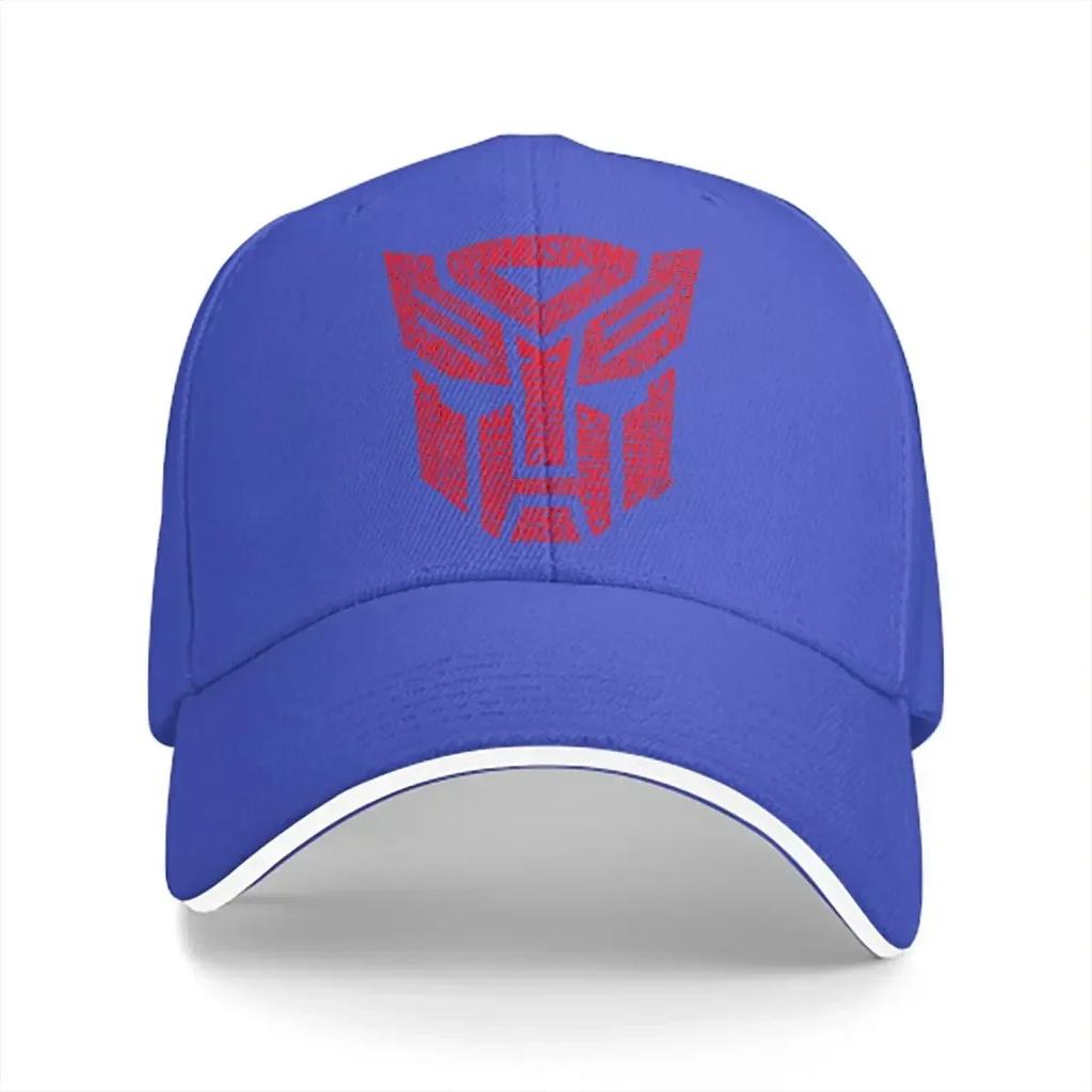 Washed Unisexs Baseball Cap Red Sports Snapback Caps Dad Hat Autobots Golf Hats