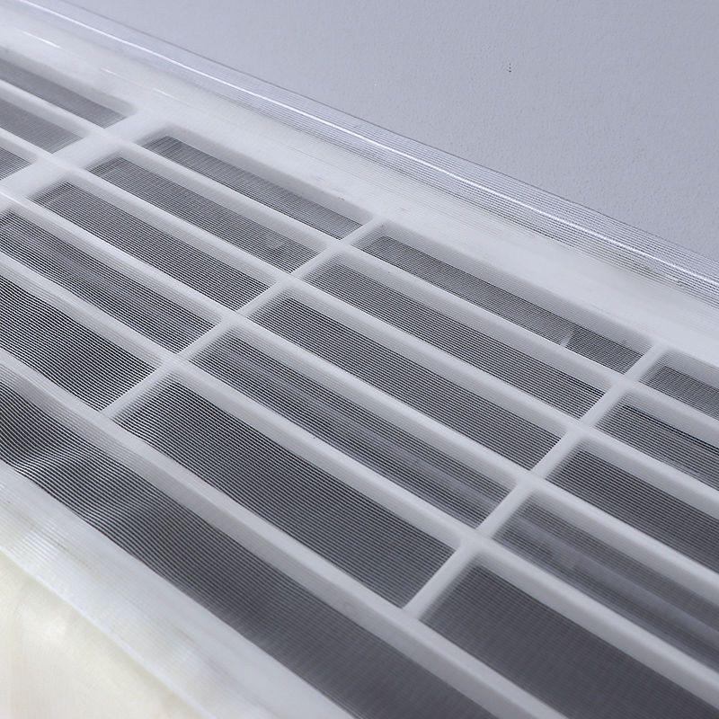 Universal Wall-Mounted Air Conditioner Dust Cover, Fits 1P and 1.5P Units, Easy Installation Without Removal
