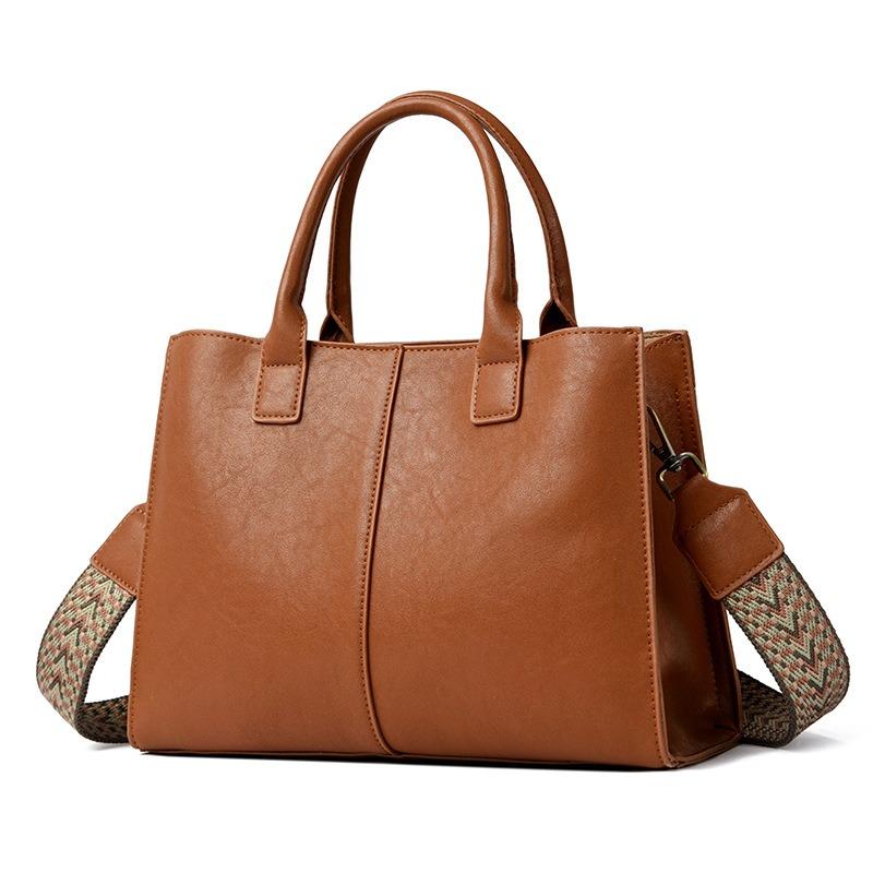 Bags Women's New Portable Messenger Bags Soft Leather Women's Bags Commuter Bags Fashion Shoulder Bags