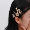 Geometric Shape Female Hair Accessories Chinese Style Headwear Dragon Shape Hairpin Metal Hair Clip