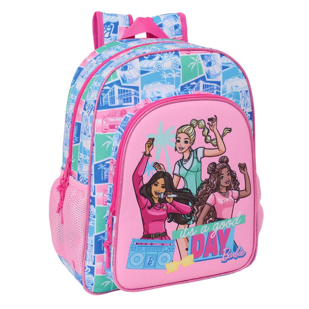School Bag Barbie Multicolour 32 X 38 X 12 Cm