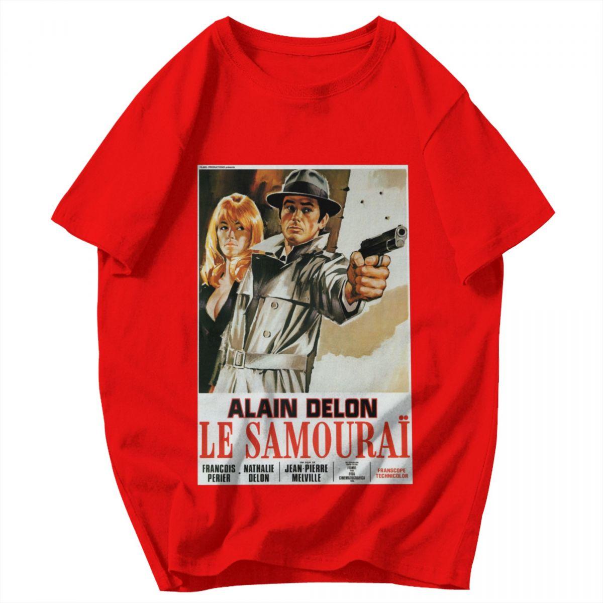 Men T Shirt Le Samourai Alain Delon Idea Y2K Graphic Quality Unisex Tops T Shirts S