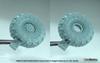 Differential Model Current NATO for MAN Tractor Weight Deformation Tire Set I Love Plastic Model Parts DW35173 1/35 M1001/M1014 Mich.XL (for Kit)