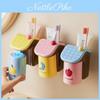 House Shape Magnetized Bathroom Cup Organizer With No Drilling And Printing