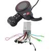 Controller LCD Display Bedienfeld mit Schaltschalter Zubehör für Elektrofahrrad Roller 36V