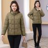 Down cotton-padded clothes for women's new cotton-padded clothes, warm and thickened cotton-padded jackets, and large-size jackets.