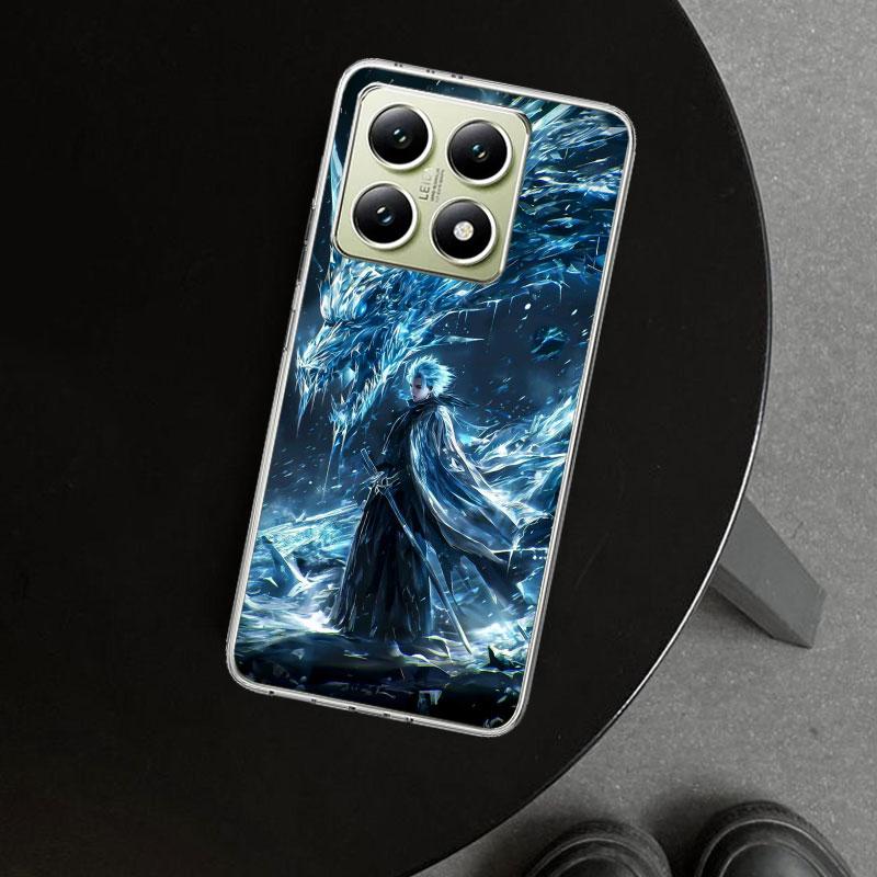Hitsugaya Toushirou Bleach Phone Case Cover for Xiaomi Redmi Note 15 14 13 12 11 Pro Plus 14S 12S 11S 11T 11E 10S 10 Customized