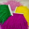 FeatherBeatiful 10Yard High Quality Ostrich Feather Trim Fringe Feather Ribbon 10-15CM/4-6Inch Width Sewing Crafts Costumes Decoration