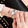 Fashion Women Heart Bracelet Watch Rose Gold Quartz Watch Wristwatch Women Dress Casual Bracelet Watches Gift Accessories