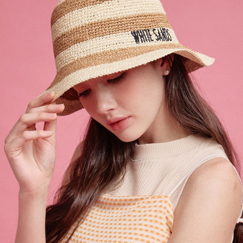 

Шляпа-ведро из рафии WHITE SANDS Dublin (4 цвета) ASH_Free