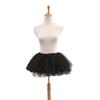 Jupe Courte Tutu Danse Ballet Bulle Vintage Superposée Plissée Couleur Unie Tulle Jupon Cosplay Fête Costume