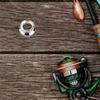 Fishing Accessory Throwing Ring for Veiros Spin Reel In Silver Tone