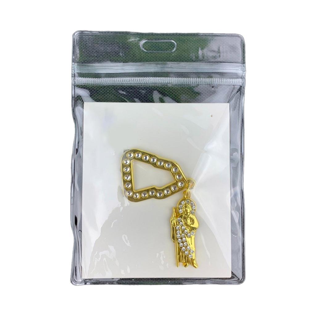 Novelty Alloy Symbol Hat Chain Brooch Eye Catching Hat Chain Badge Adornment Stylish Sacred Headwear for Fashionasts