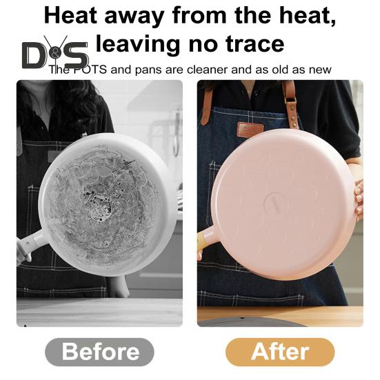 Gas Stove Heat Diffuser with Removable Handles Anti-Scald Handle Even Heat Distribution Multi-Purpose Flame Guard for Stewing Frying Camping Reducer