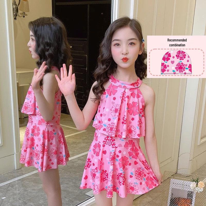 

Детский мультяшный слитный купальник с юбкой для девочек 2024 года - Доступен для детей маленького и среднего возраста 2XL (110-120cm)