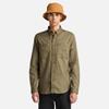 Timberland Twill Leaf Size TB0A69RQA581 Men's Shirt, Green, L,
