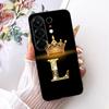 For Tecno Camon 50 4G Case CN5 Luxury Crown Letters Cover Soft TPU Phone Case For Tecno Camon 50 Pro 4G CN5c Camon50 Fundas Bags