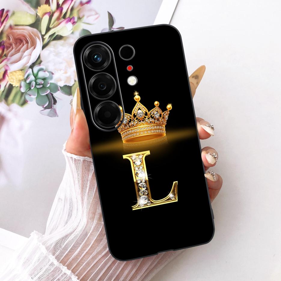 For Tecno Camon 50 4G Case CN5 Luxury Crown Letters Cover Soft TPU Phone Case For Tecno Camon 50 Pro 4G CN5c Camon50 Fundas Bags