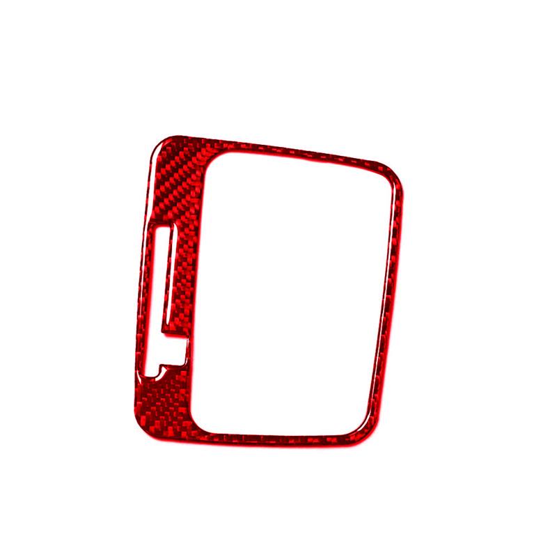 Red Car Interior Decoration Protection Carbon Fiber Sticker For Volkswagen VW Golf 7 GTI MK7 2014-2019 Auto Styling Accessories