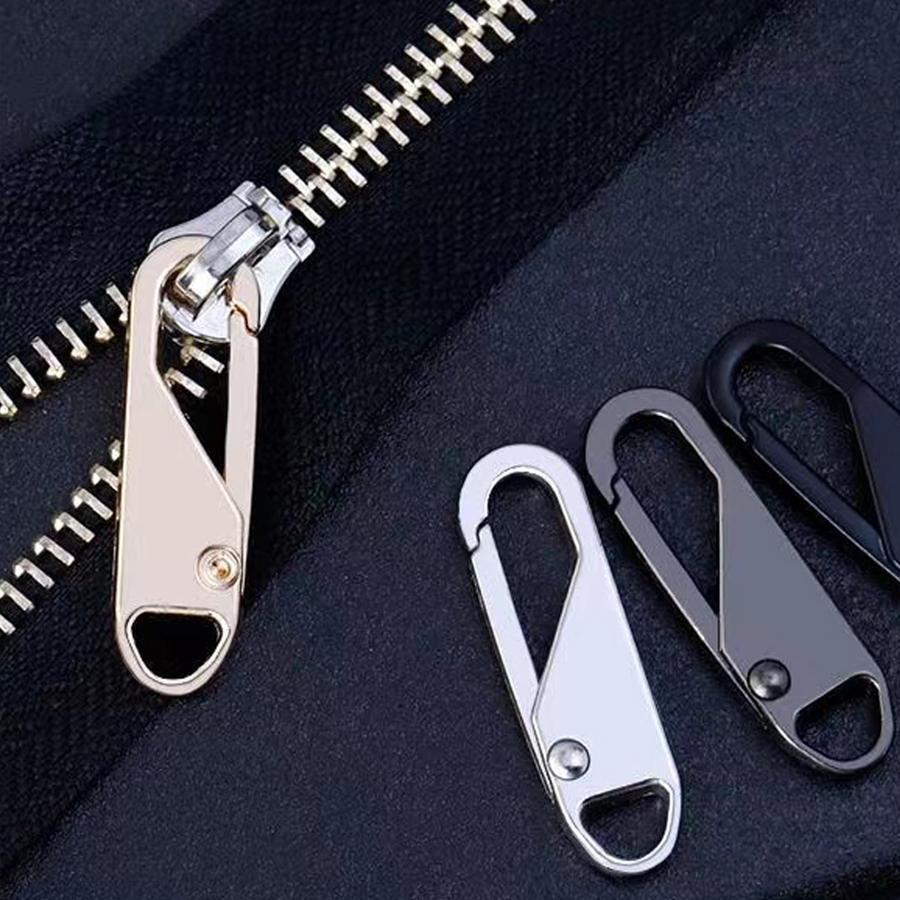 1pcs Zinc Alloy DIY Zipper, Modern Mixed Color DIY Sewing Zipper For Home