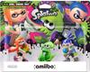 Amiibo Splatoon Series Pacote com 3 unidades