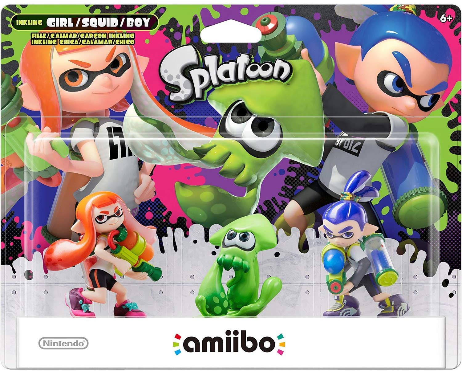 Amiibo Splatoon Series 3-Pack