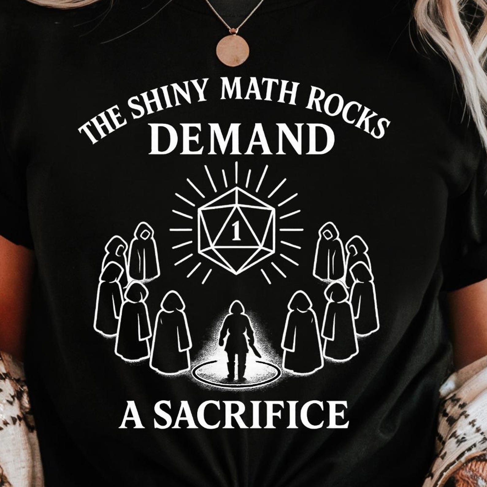 Nat 1 Critical Fail Shirt | Funny D20 Gamer Gift | Tabletop Humor XL