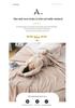 Skin-Friendly Waffle Weave Breathable Air Conditioning Blanket