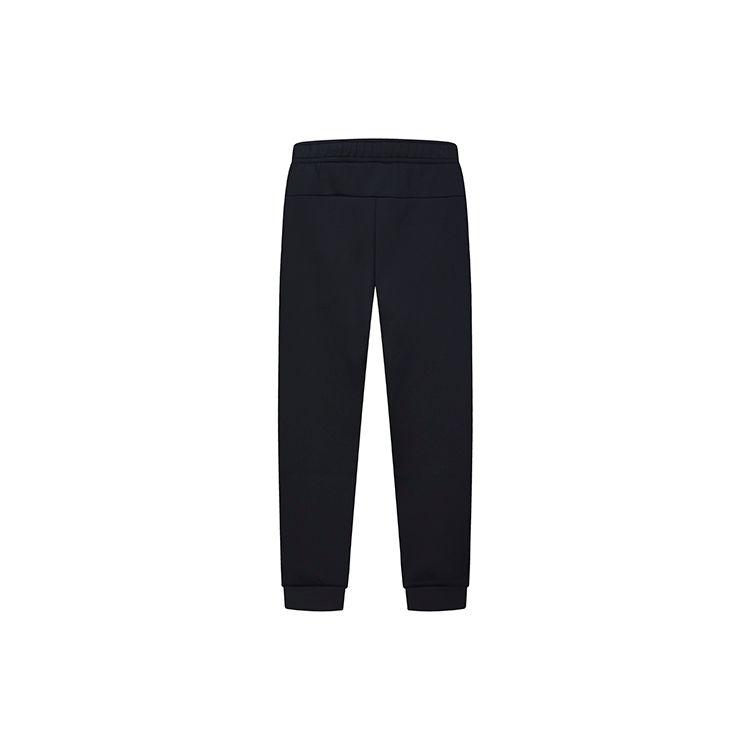 Fila Athletics Logo Mid-Rise Slim Fit Tapered Knit Joggers Men Bottoms Dark-Blue A61M141601FNV