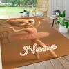 Custom Name Sniper Skull Artwork Carpet Rug Customizable Soft Washable Anti-Slip Home Living Room Sofa Mats Personalized Rug. 0909163