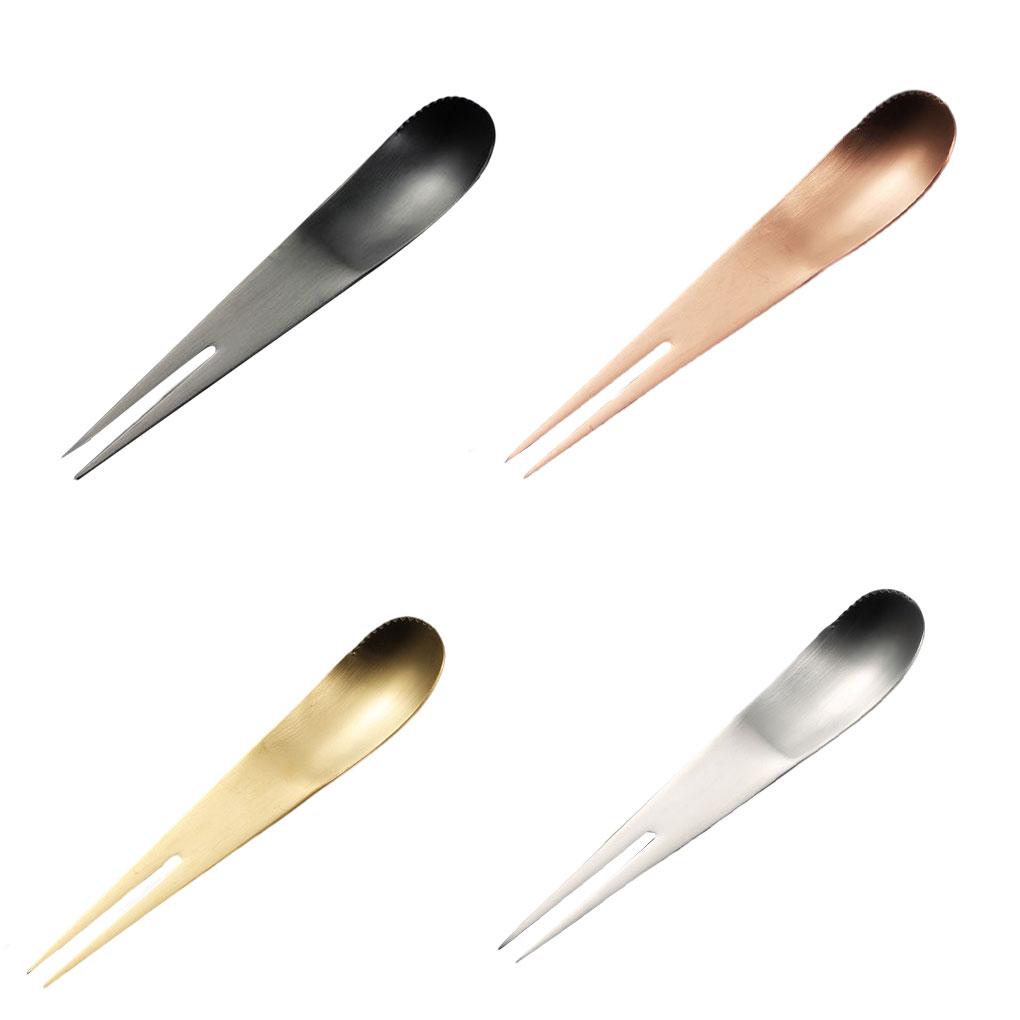 Desert Fork Spoon Fruit Salad Stirring Tool Stainless Steel Dinnerware Cutlery Kitchen Gadgets Bento Decor for